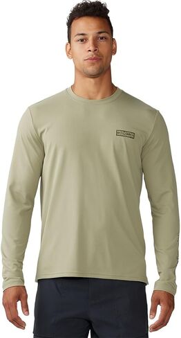 Mountain Hardwear 2027871355M Sunblocker Long Sleeve Blue Pine Heather M in Saudi Arabia