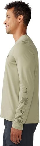 Mountain Hardwear 2027871355M Sunblocker Long Sleeve Blue Pine Heather M in Saudi Arabia