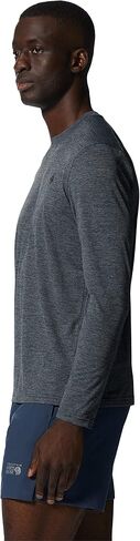 Mountain Hardwear 2027871355M Sunblocker Long Sleeve Blue Pine Heather M in Saudi Arabia