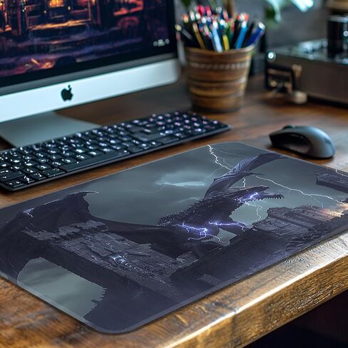 MTG PLAYMAT NON-SLIP Rubber Printing Commander Commander Game Desk Mat Duel TCG Playmat PTCG Playmat 24x14 بوصة وأكياس تخزين مجانية (هيكل عظمي) in Saudi Arabia