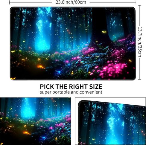 MTG PLAYMAT NON-SLIP Rubber Printing Commander Commander Game Desk Mat Duel TCG Playmat PTCG Playmat 24x14 بوصة وأكياس تخزين مجانية (هيكل عظمي) in Saudi Arabia