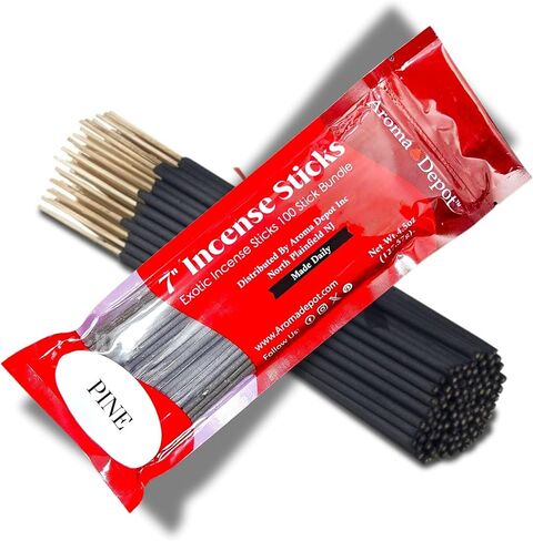 Coco Mango Most Exotic Charcoal 7'' Incense Sticks. Approx. 85 to 100 Sticks Per Bundle, Length - 7 Inches, Each Natural Stick Burns for 35 to 45 mins Each. Long Lasting. Guarantee 100% Pure in Saudi Arabia