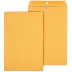 Staples Clasp Envelopes, 10 x 15-Inch, Brown Kraft, 100/Box