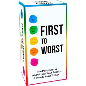 Party Game - The Card Game About How Your Friends and Family Rank Things - for Kids, Tweens, Teens, College Students, Adults, Families, Groups and Fun Parties with Polarizing Priorities