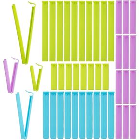 Mr. Pen- Food Bag Sealing Clips, 40pcs, 4 Sizes, Colorful Chip Clips Bag Clips Food Clips, Bag Clips for Food, Chip Clip, Bag Clips for Chips Clips, Chip Bag Clip, Clips for Chips and Other Food Bags