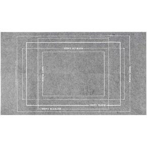 Jigsaw Puzzle Mat, Roll Up Grey Felt Puzzel Mat, Puzzle Board Keeper, Puzzle Storage for Puzzle of 1500, 1000, 500 Pieces, 45.7 x 26 Inch