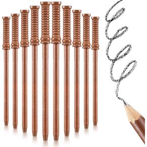 Crtiin 100 Pcs Wand Pencils Wizard Party Supplies Theme First Day of School Birthday Goody Bag Filler Favors for Back to School Halloween Tween Teen Boys Girls Kids Wizard Magical School Rewards Gift