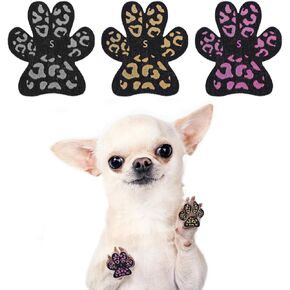 KOOLTAIL Anti-Slip Dog Paw Protector Gripper Traction Pads for Hot Pavement, Dog Feet Stickers with Stronger Adhesive on Hardwood Floors for Senior Dogs,Dog Shoes Booties Socks Replacement (36 pcs) S