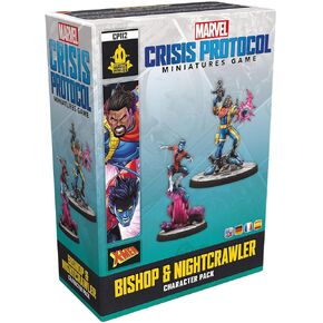 Marvel: Crisis Protocol Bishop & Nightcrawler Character Pack - X-Men Miniatures with Advanced Abilities! Tabletop Superhero Game, Ages 14+, 2 Players, 90 Minute Playtime, Made by Atomic Mass Games