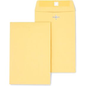 Staples 186999 Brown Kraft Clasp 6-Inch X 9-Inch Envelopes 100/Box