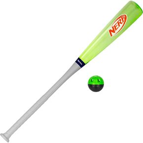 NERF Vortex Plastic Baseball BAT + Ball Set - Kids Clast Bat + NERF Ultra Curve Baseball Set - 30 "بوصة خفيفة الوزن - للأطفال الذين تتراوح أعمارهم بين 6+ in Kuwait