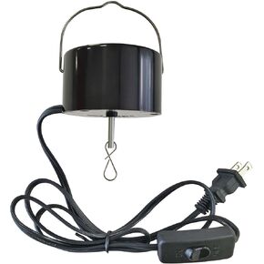 Wind Spinner Motor Plug in,Electric Powered Slow Rotating Motor,Hanging Display Motor for Disco Ball,Baby Crib,Mirror Ball,Spiral,Wind Chime,Garden Decor,Sun Catchers Ornament