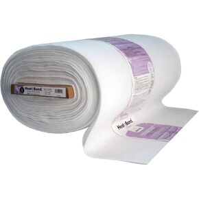 Therm O Web Q2425 Heat'n Bond High Loft Fusible Fleece, 45" x 15 yd, White
