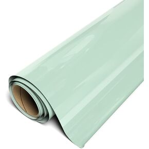 Siser EasyWeed Heat Transfer Vinyl 11.8" x 2FT Roll - Compatible with Siser Romeo/Juliet & Other Professional or Craft Cutters - Layerable - CPSIA Certified (Sage - HEX #ADCAB8)