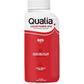 Qualia All Purpose Liquid Fabric Dye, Easy to Use Dye for Natural Fabrics: Cotton, Wool, Silk, Wood, & Linen, Ultra Concentrated Colors, Dark Blue