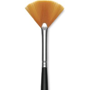 Utrecht Synthetic Sablette Brush - Long Handle, Fan, Size 2