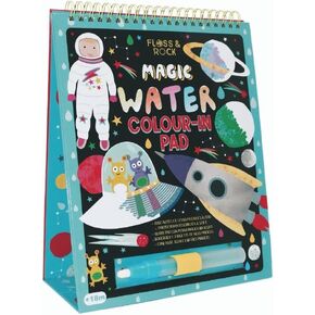 Floss & Rock 43P6392 Space Magic Color Changing Watercard Easel and Pen