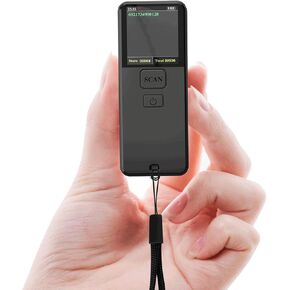Mini Portable 1D Wireless Barcode Scanner, Bluetooth and 2.4Ghz and USB All in one Laser Barcode Scanner Wireless for Store, Warehouse POS, Computer, Tablet, iPad, iPhone,iOS, Android