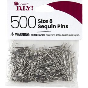 COUSIN CORPORATION Silver Sequin Pins