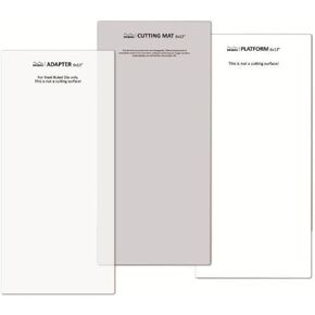 Bira Craft 6" x 13" Platform, Cutting Mat, Adaptor, 3 Plates for Bira 6 inch Adjustable Die Cutting & Embossing Machine