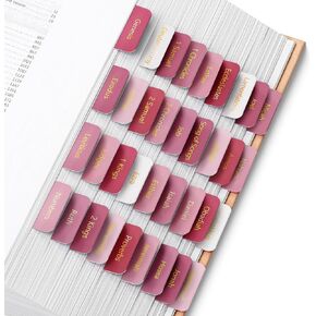 Mr. Pen- Bible Tabs, 75 Tabs, Plum Orchard, Gold Foil Embossed Lettering, Laminated Bible Tabs for Women and Men, Bible Tabs for Study Bible Index Tabs, Bible Book Tabs, Bible Labels Tabs