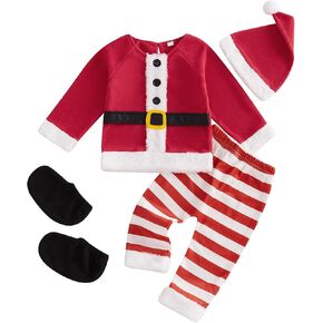 Twopumpkin The Baby Who Stole Christmas Baby Girl Boy Outfit Christmas Shirt Sweater Overalls Pants Toddler Furry Clothes