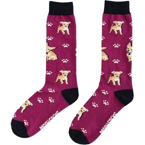 Cute Dog Socks for Women & Men - Novelty Gifts for Dog Lovers, Dog Moms & Dads