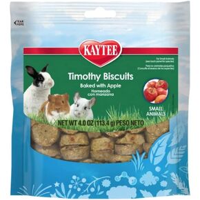 Kaytee (6 Pack Timothy Hay Baked Apple Small Animal Treats, 4-Ounce