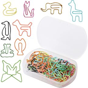 Mr. Pen- Animal Shaped Paper Clips, 30 pcs, Cute Paper Clips, Assorted Colors, Fun Paper Clips, Cool Paper Clips, Paper Clips, Paper Clips for Kids, Animal Paper Clips