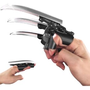 Retractable Wolf Claw Finger Toy for Kids – Fun and Safe, Extendable Design, Perfect for Role-Play and Costume Parties (3pc)