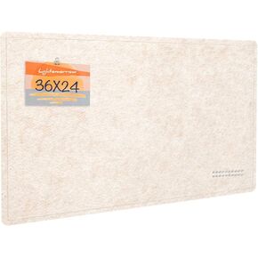 لوحة الإعلانات ، 36 × 24 بوصة لوحات - لوحة دبوس الزخرفية ، لوحة الفلين البديل للجدار ، 3 '× 2' لوحة صورة قابلة للطي لوحة صلاة اللوحة اللطيفة مع 20 pushpins - دقيق الشوفان in Kuwait