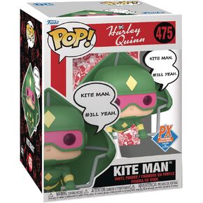 سان دييغو 2024 معاينة البوب ​​الحصري! Premium DC Heroes: Kite Man Vinyl Figure