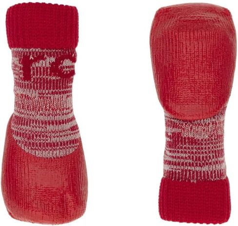 RC Pets Sporty Pawks Dog Socks ، Heather Red ، Medium in Kuwait