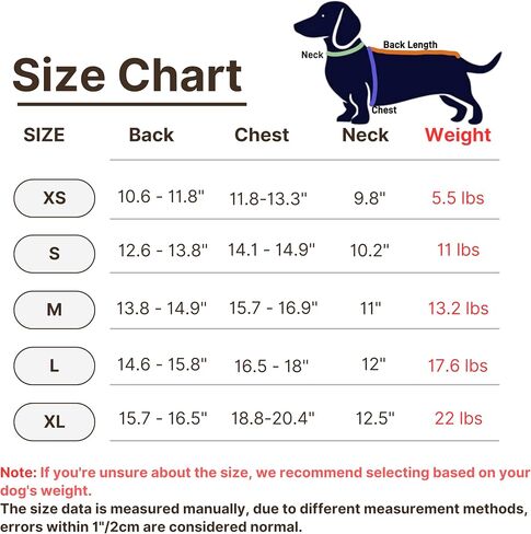 Dachshund Dog Turtleneck Sweater, Winter Warm Clothes for Dachshunds, Sausage Dog Winter Outfit(L) in Saudi Arabia