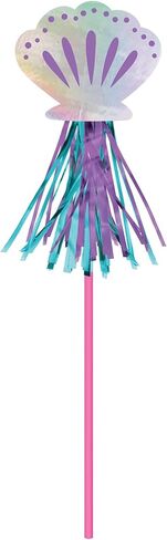 amscan Shimmering Mermaid Party Wands - 17.9" | Multi-color | Pack of 8 in Saudi Arabia