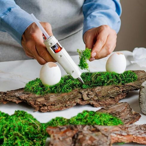 طحالب Sukh فو للنباتات المحفوظة بوعاء - 5.29 أوقية طحلب اصطناعي للحرف اليدوية موسور موسور خضراء للنباتات الجنية حشو الطحلب المركزية مركزية الزفاف عيد الميلاد الحرف ديكور الحفل in Kuwait