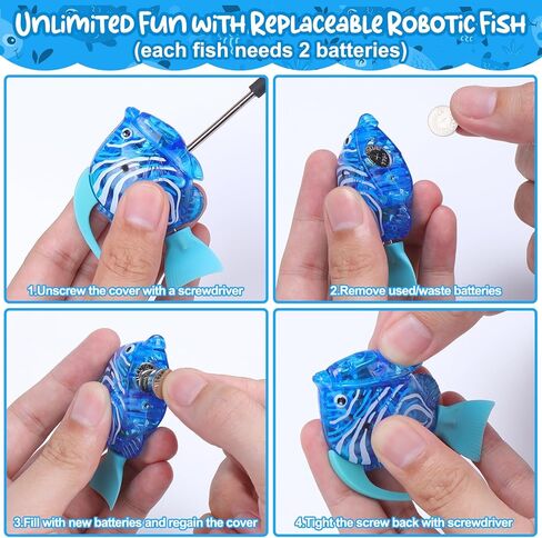 حمام سباحة القطط المطر Mity مع الأسماك ، ألعاب للقطط الداخلية بالملل ، لعبة Cat Funny Function التفاعلية مع تحفيز ألعاب الأسماك الروبوتية للعب الماء القط ، حمام سباحة للقطط لتخصيب اللعب الذاتي in Kuwait