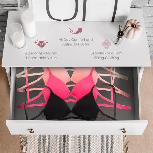 حمالة صدر أليس آيفز للفتيات والمراهقات والنساء الصغيرات مبطنة بشكل خفيف - عبوة من 6 قطع in Kuwait