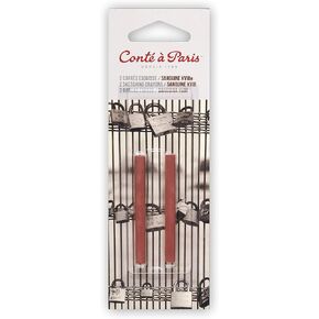 COLART AMERICAS INC. Pastel Sanguine XVIII Century, 2 Pack Conte Crayons, Multicolor