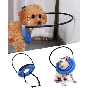 Blind Dog Bumper Halo,Harness Guiding Device for Blind Dog,Pet Anti-Collision Ring for Protective&Build Confidence,Blind Dog Accessories