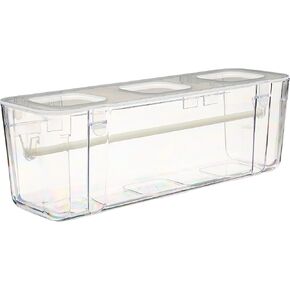 Deflecto Ribbon Dispenser, Clear