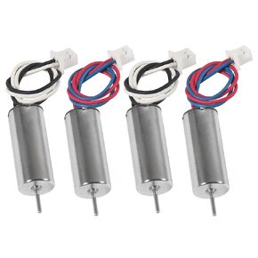 4pcs 8520/8.5x20mm Motor 15000KV Brushed Motors 4CW 4CCW Coreless Motor with JST-1.25 Connector for Model Aircraft/UAV/Quadcopter/Toy Aircraft, etc
