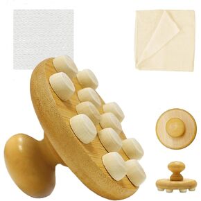 WEICIM Wet Felting Tool/Wooden Wet Felting Tool/Fulling Block, Great for Working on Seams, Flat Felt, Shaping Your Felt Hats/Felted Slippers/Felt Handbag