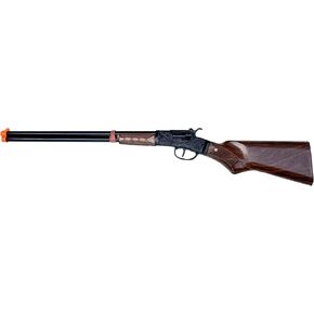 PARRIS CLASSIC QUALITY TOYS EST. 1936 Roll Cap Toy Rifle – 27" Li'L Ranger Rifle for Ages 6+ – Metal & Wood-Look Plastic with Western Design – Uses #912 Paper Roll Caps (Not Included)