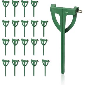 NIIIYTYB 20Pcs Boutonniere Pins for Men Corsage Pin Kit Plastic Triangle Safety Pins for DIY Wedding Accessories Corsage Base Supplies for Buttonhole Flowers Button Making Bride Groom Decoration
