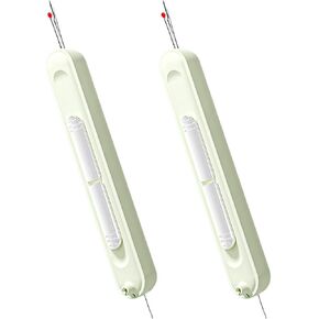 2 in 1 Plug-in Needle Threader and Seam Ripper, Stretchable Thread Remover and Needle Threading Tool for Hand Sewing, Quilting, Knitting, and Embroidery Supplies，Sewing Tools for Older People（2pcs）
