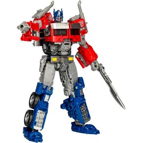 Transformers Toys Studio Series Voyager Class Transformers: Rise of the Beasts 102 Optimus Prime 6.5-inch Converting Action Figure, 8+