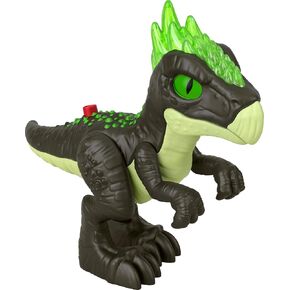 Fisher-Price Imaginext Jurassic World Dinosaur Toy Deluxe Dracorex XL 10 بوصة مع الأضواء والأصوات للتظاهر بلعب الأطفال الذين تتراوح أعمارهم بين 3 سنوات