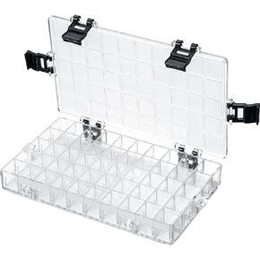 Dianelhall Paint Storage Palette Box 50 Wells Airtight Paint Storage Palette Box with Lid Portable with Lid Paint Tray Portable Watercolor Palette Box for Watercolor Gouache Oil Paint Art