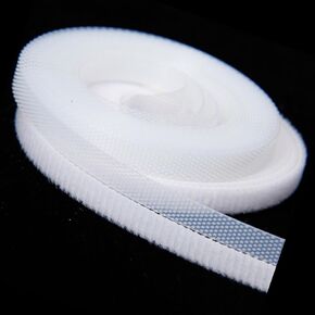 Extremely Thin and Soft Strong Doll Clothes Hook and Loop Tape Fasteners 3m x 6mm About Sewing Type Back Without Adhesive Doll Clothing Accessories